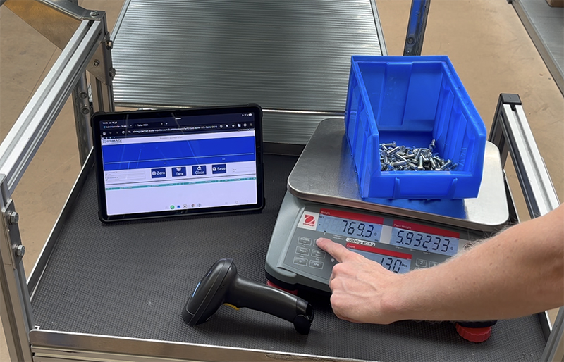 Tellen met Scale Monitor